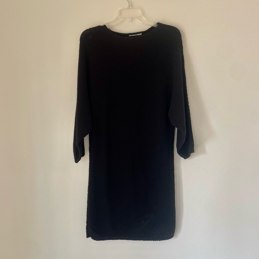•Zara• black knit dress